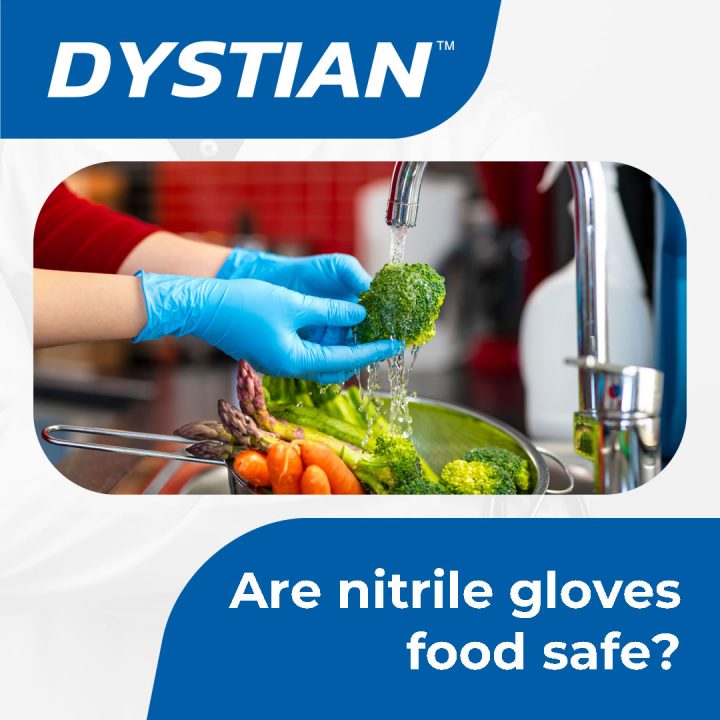 Are nitrile gloves food safe?